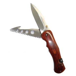 Stainless steel folding knife